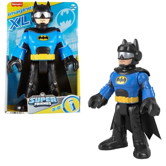 Fisher-Price Imaginext DC Super Friends Preschool Toy‎ Batman XL 10-Inch - Picture 1 of 9